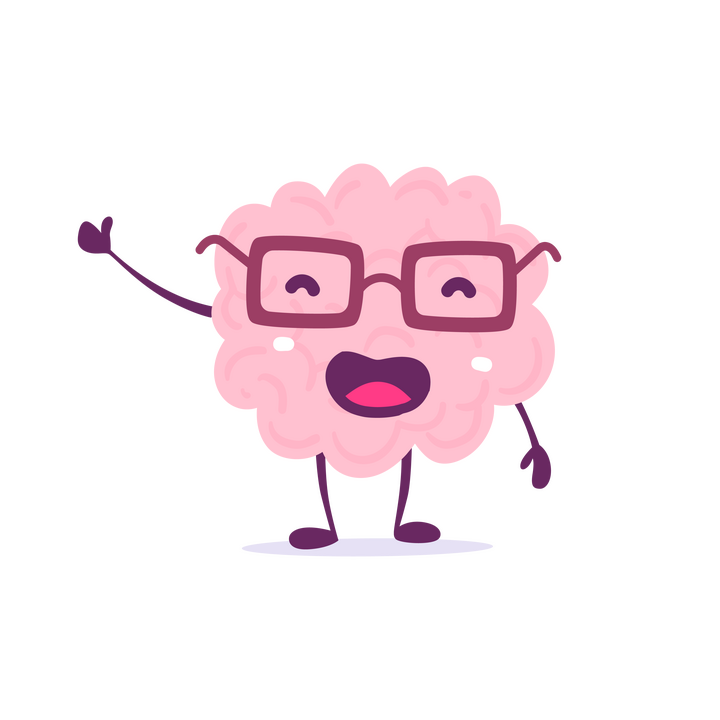 Knowva - Welcome to Knowva The Knowva Mascot, a brain-shaped cartoon, waving hello cheerfully.