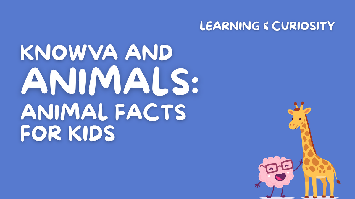 Knowva and Animals: Animal Facts for Kids