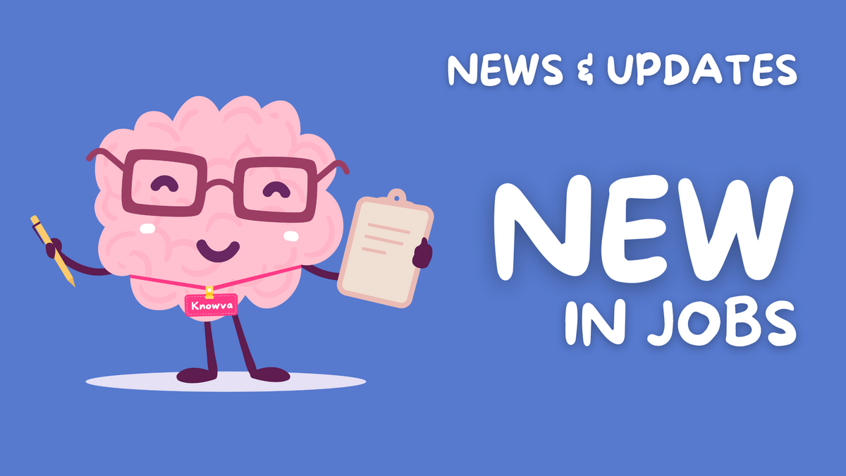 News and Updates - New in Jobs blog header image 