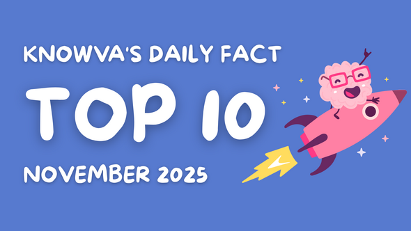 Knowva's Daily Fact - Top 10 - November 2025
