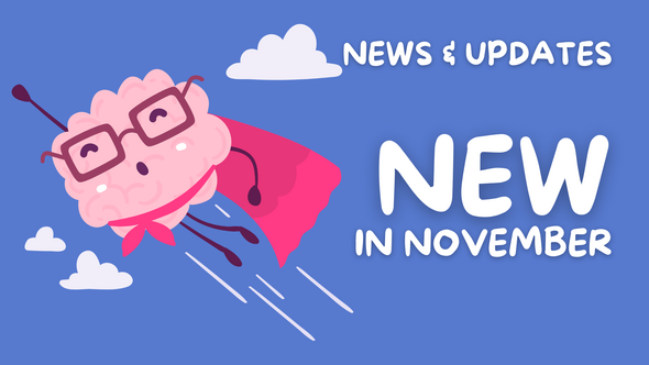 'New in November' Knowva graphic. 